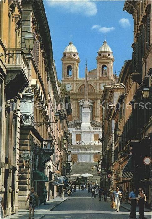 Roma Rom Condotti-Strasse Dreieinigkeits-Kirche