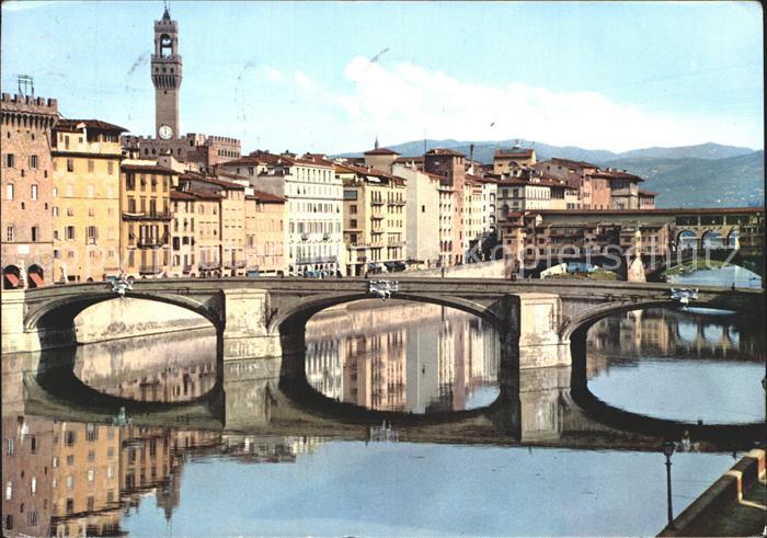 Firenze Florenz H. Dreieinigkeits Bruecke