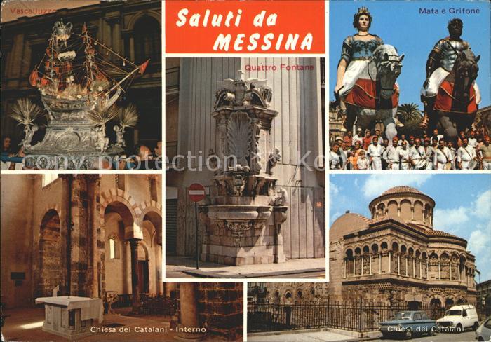 Messina Mata Grifone Quattro Fontane Chiesa dei Catalani