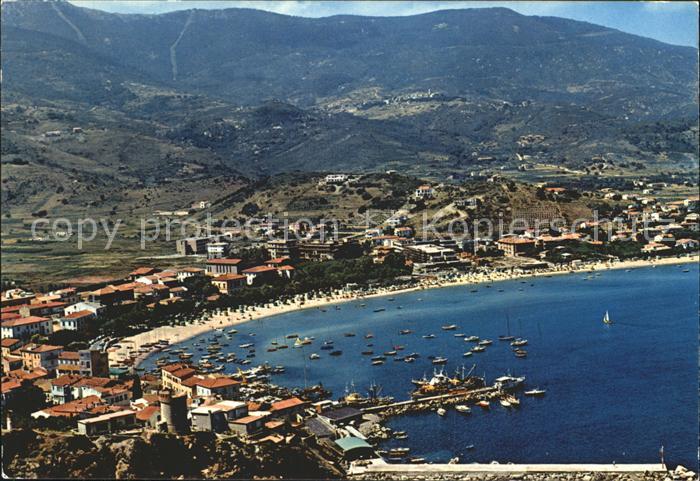 Marina di Campo Fliegeraufnahme