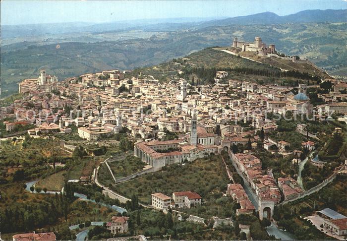 Assisi Umbria Fliegeraufnahme