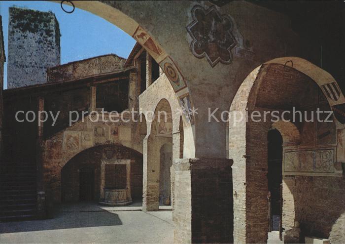 San Gimignano Palast Podesta Hof