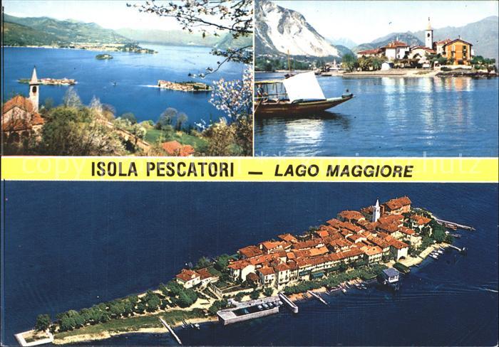 Isola Pescatori Fliegeraufnahme