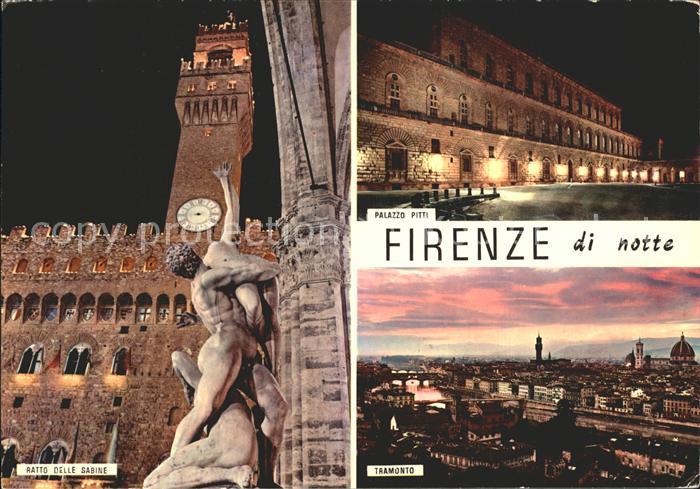 Firenze Florenz Palazzo Pitti Tramonto Ratto Sabine