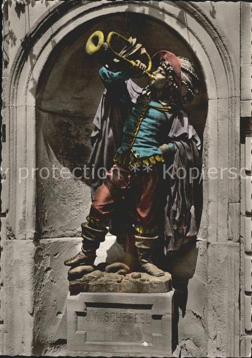 Saeckingen Bad Trompeterdenkmal Schlosspark