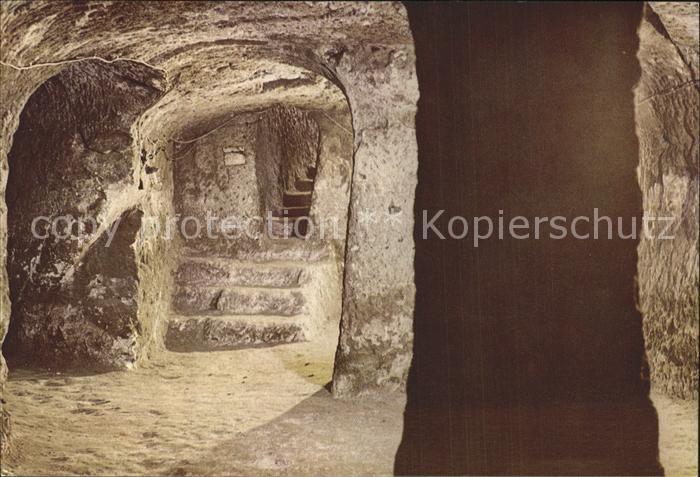 Kaymakli Derin kuyu yeralti sehri klise