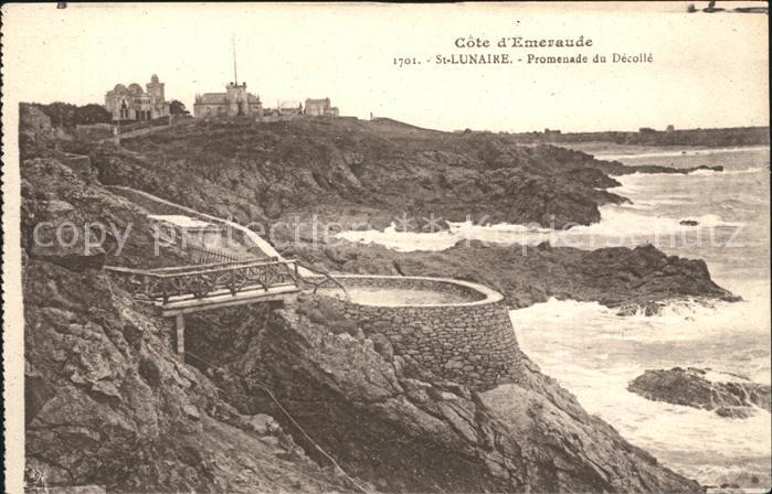 Saint-Lunaire Brandung