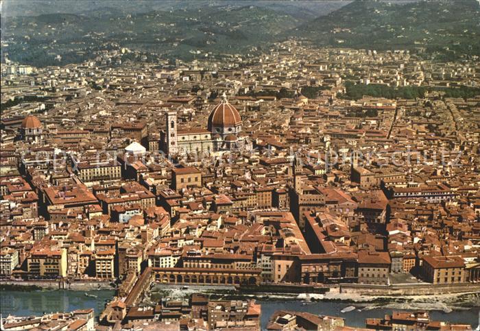 Firenze Florenz Fliegeraufnahme mit Dom