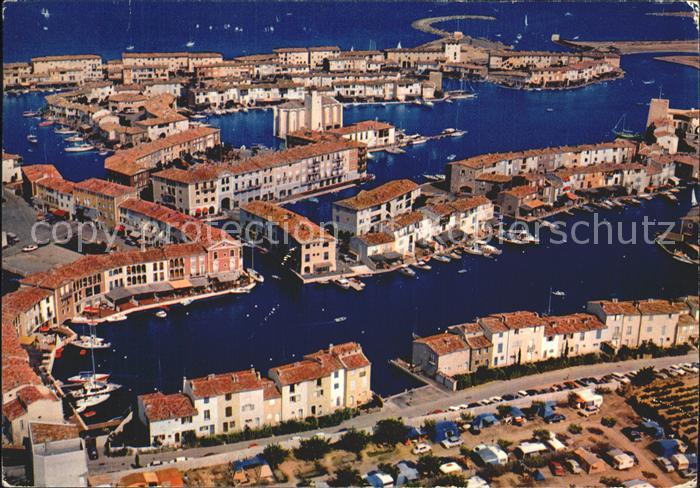 Port Grimaud Fliegeraufnahme