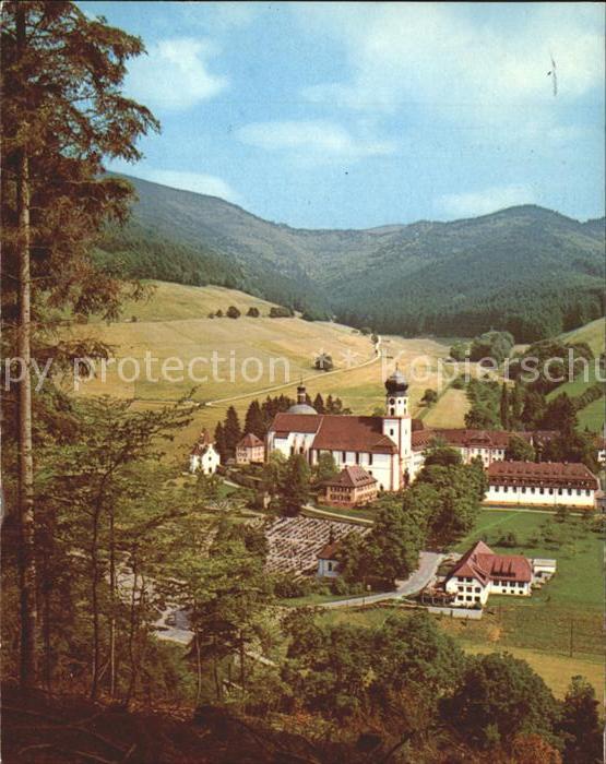 Muenstertal Schwarzwald Kloster Sankt Trudpert
