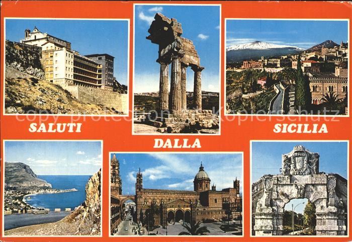 Milena aetna Panorama von Milena Basilika