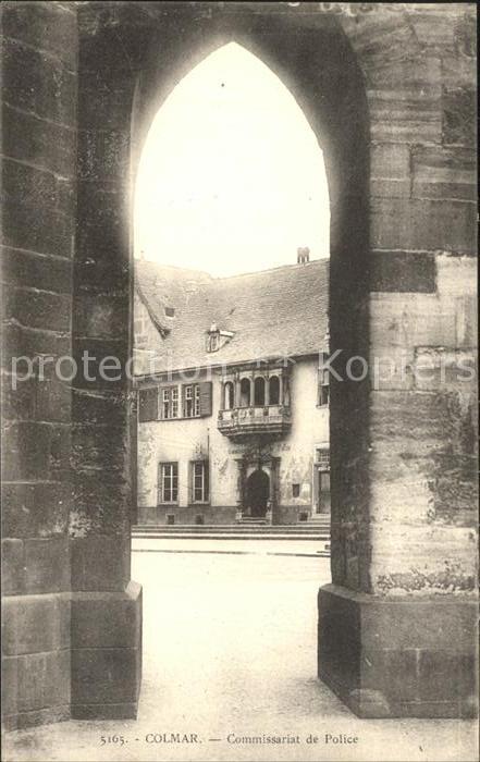 Colmar Haut Rhin Elsass Kommisariat
