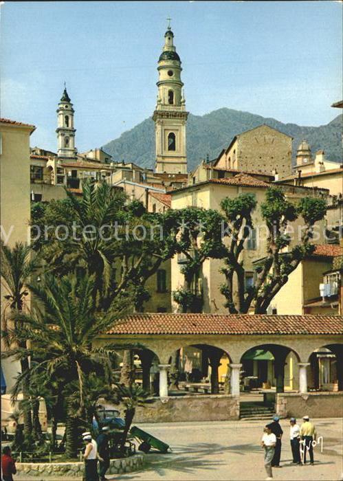 Menton Alpes Maritimes Teilansicht