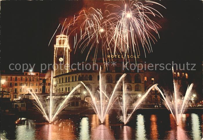 Riva del Garda Die Nacht vom Maerchen