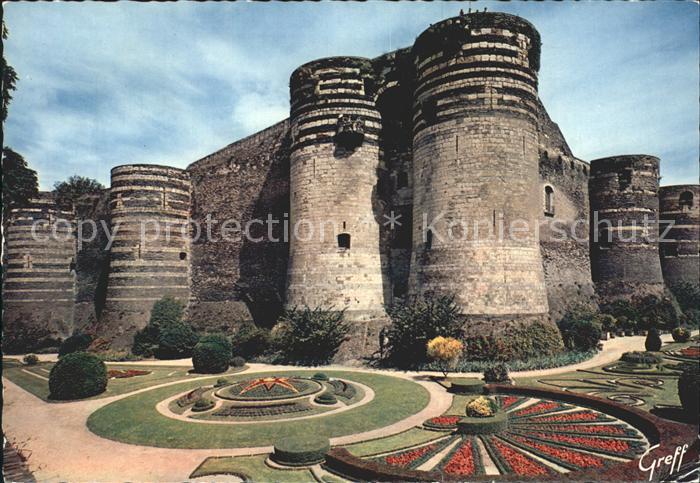 Angers Le Chatèau et les jardins