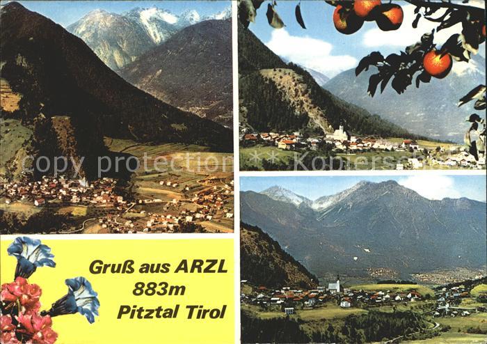 Arzl Pitztal Panoramaansichten