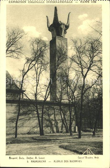 Paris Besquerel Skulptur Madagascar