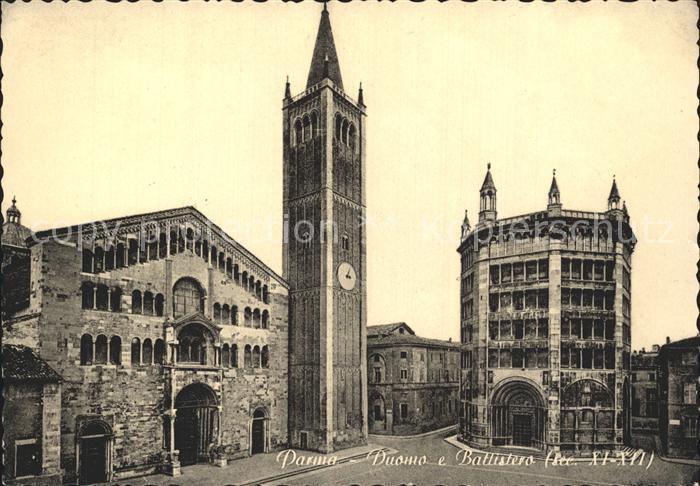 Parma Emilia-Romagna Batistero und Dom