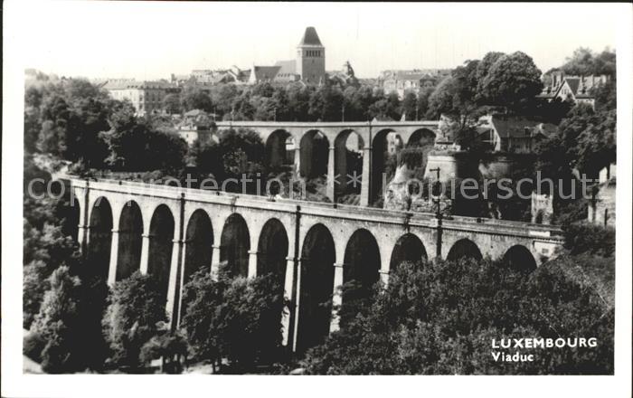 Luxemburg Luxembourg Viadukt