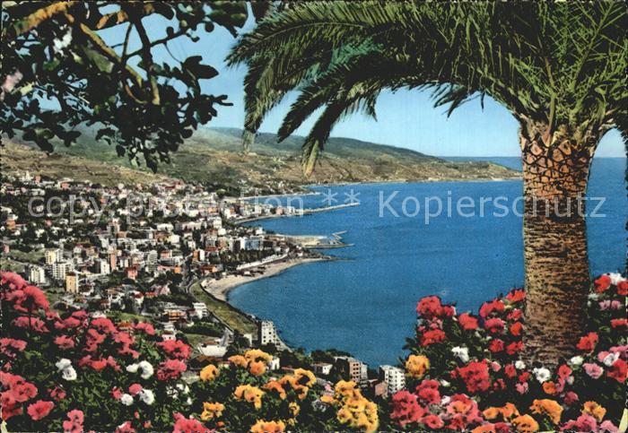 San Remo Panorama vom Westen