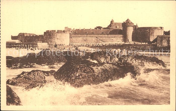 Saint-Malo-de-la-Lande La Plage et le Chatheau