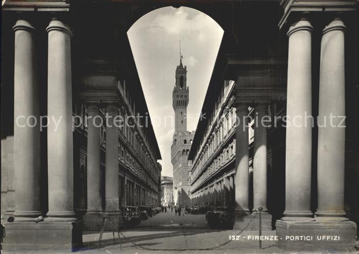 Firenze Florenz Portici Uffizi