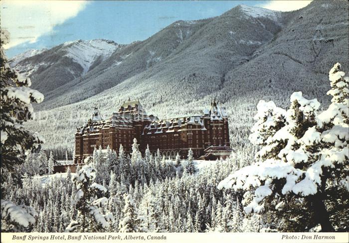 Alberta  Banff Springs Hotel Banff Spring National Park