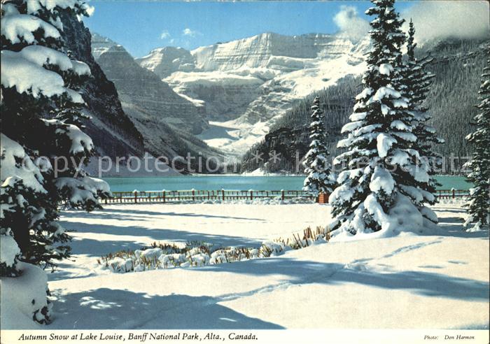 Alberta  Lake Louise Banff National Park