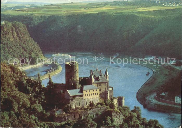 St Goarshausen Burg Katz Loreley