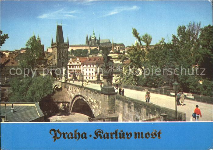 Praha Prahy Prague Karlsbruecke