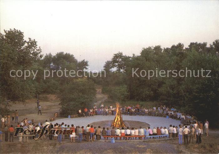 Moskau Moscou Station Lagerfeuer der Freundschaft