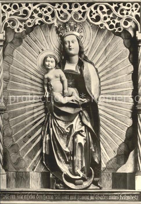 Roebel Mueritz Madonna aus einem Schreinaltar