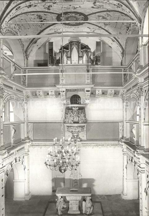 Schmalkalden Thueringen Schlosskirche auf der Wilhelmsburg