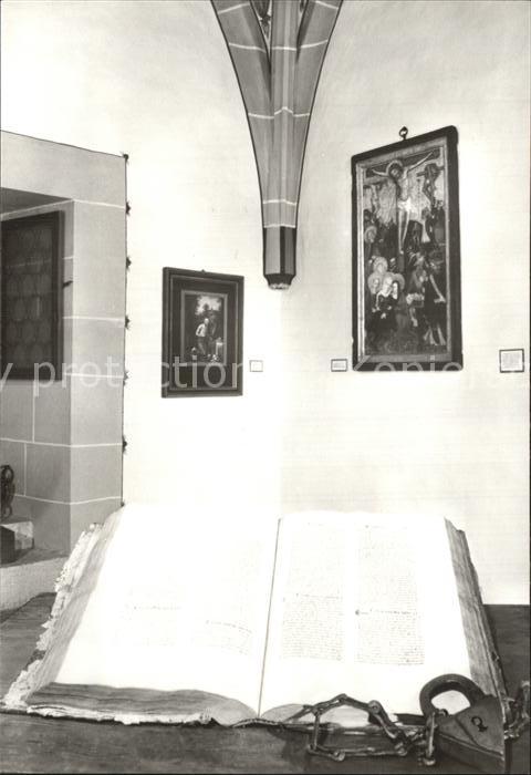 Schmalkalden Thueringen Stadtkirche Lutherstube