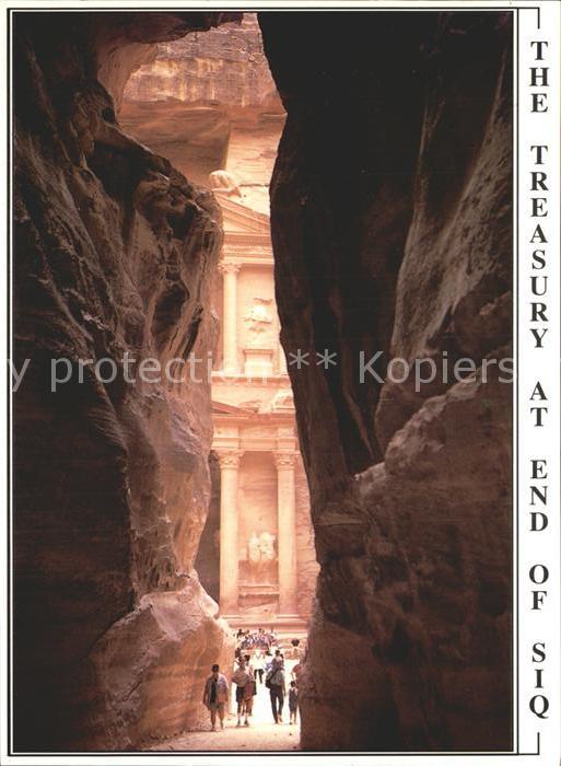 Jordan Israel The Treasury at End of Siq