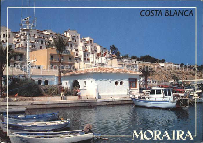 Moraira Hafen