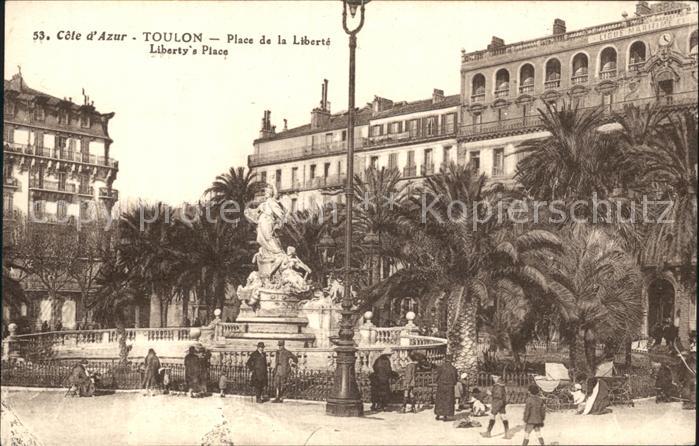 Toulon Var Place de la Liberté