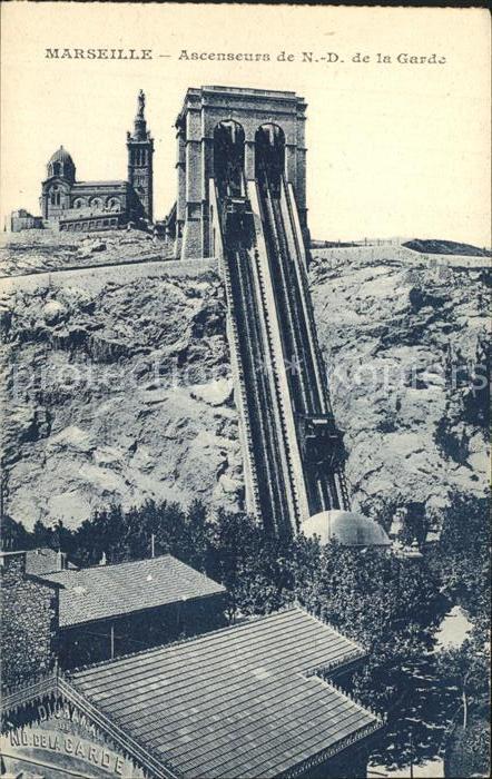 Marseille Bouches-du-Rhone Ascenseurs de la Garde