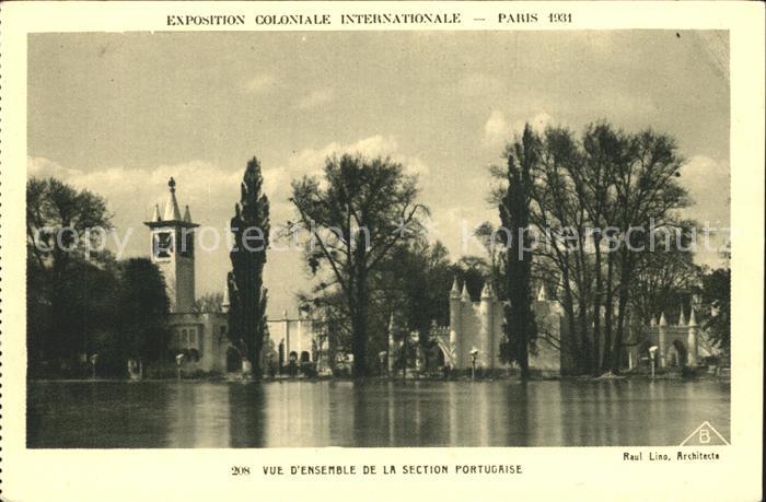 Paris Exposition Coloniale Internationale Section Portugaise