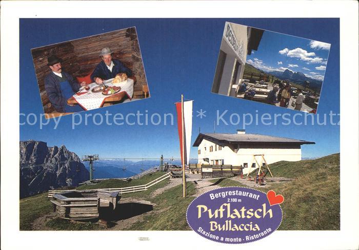 Seiser Alm Dolomiten Restaurant Puflatsch Bullacia