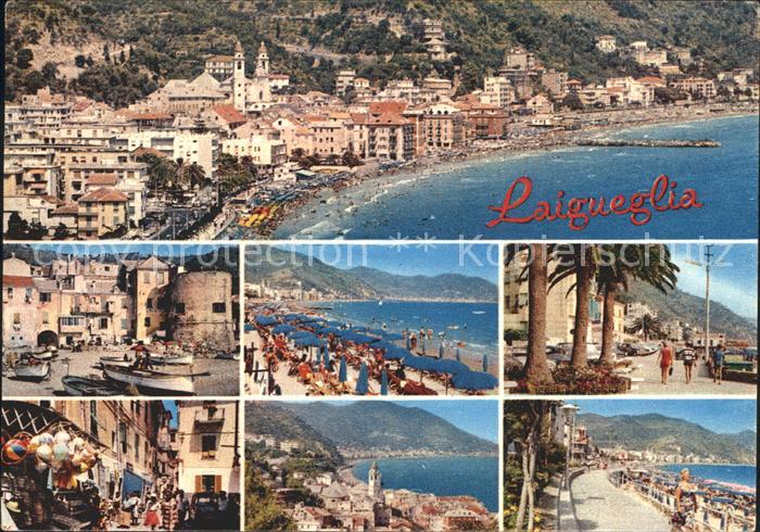 Laigueglia  Strand Altstadt