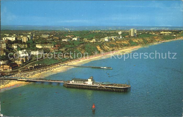 Bournemouth Fliegeraufnahme Pier and Bay