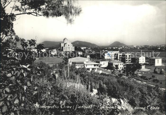 Montegrotto Terme mit Kirche