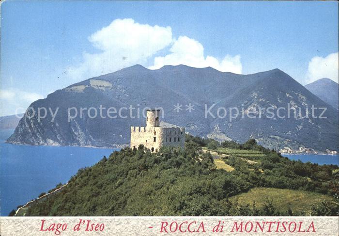 Lago di Iseo Rocca di Montisola