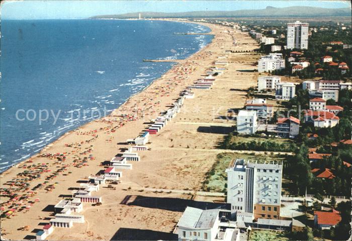 Milano Marittima Fliegeraufnahme Strand