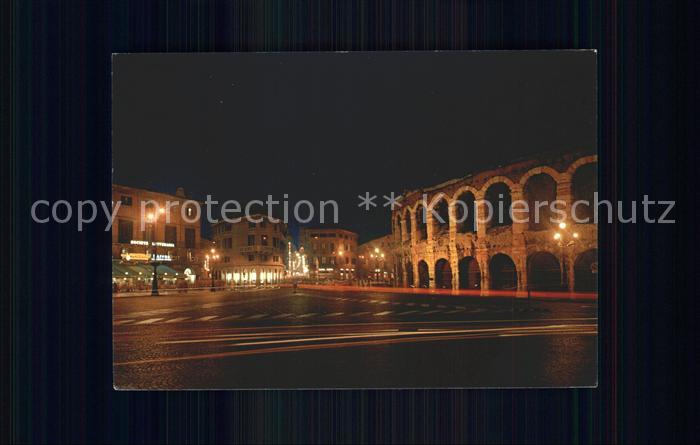 Verona Veneto Piazza Bra Notturne