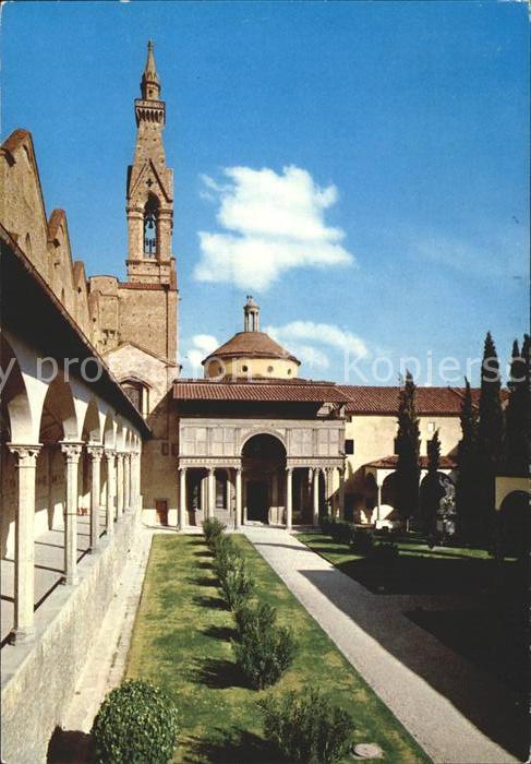 Firenze Florenz Chiostro di S. Croce