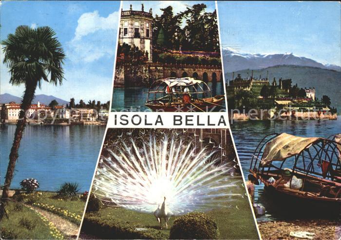Isola Bella Lago Maggiore Pfau Boote