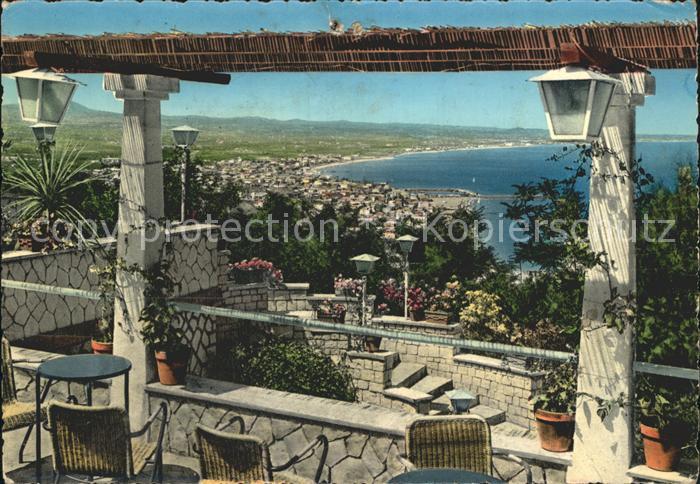 Viserba Adria Blick vom Edenrock