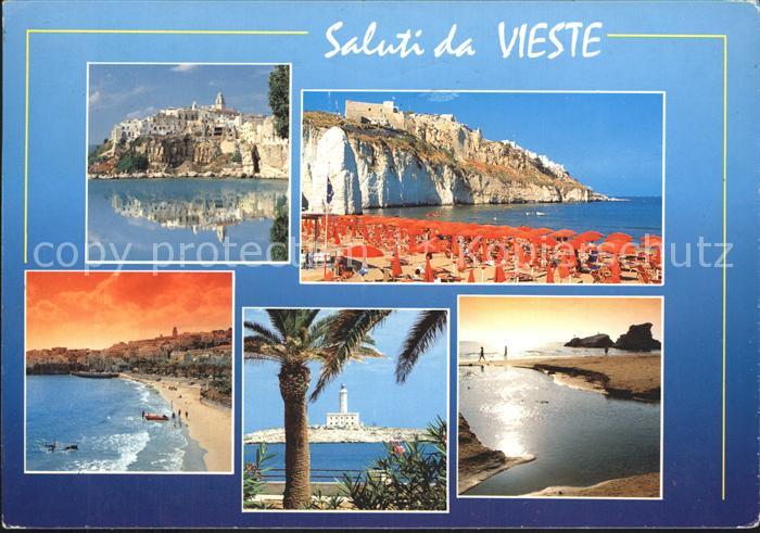 Vieste Foggia Steilkuesste Leuchtturm Foggia